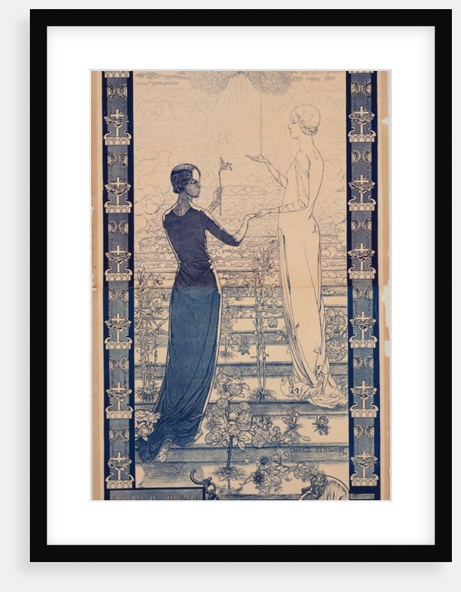 Poster for the First Salon de la Rose + Croix, 1892 by Anonymous
