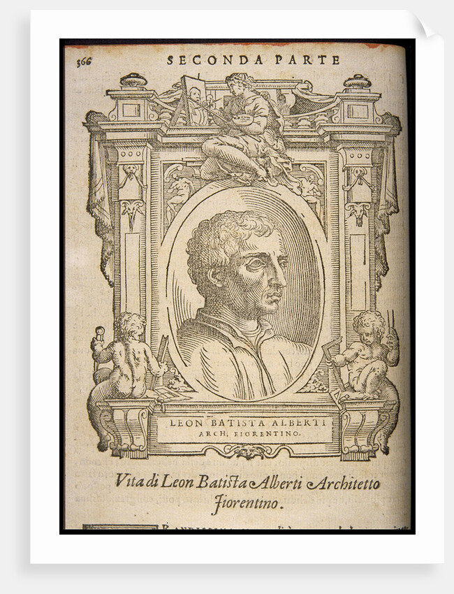 Leon Battista Alberti, ca 1568 by Anonymous
