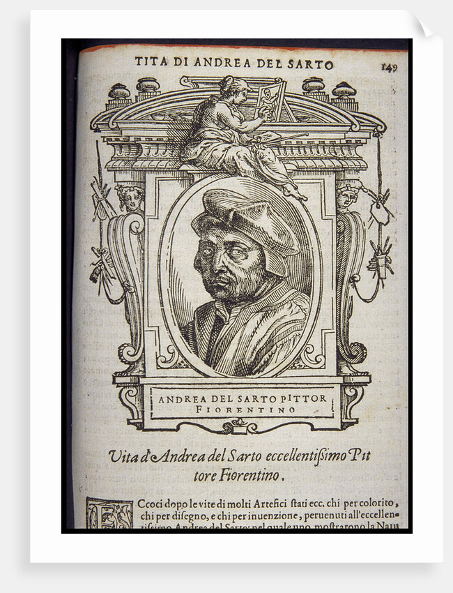 Andrea del Sarto, ca 1568 by Anonymous