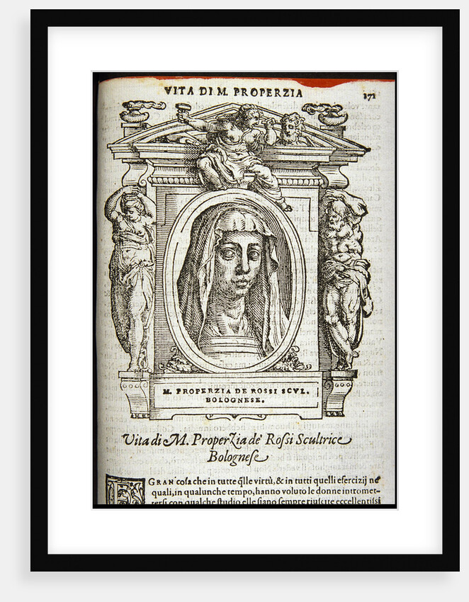 Properzia de Rossi, ca 1568 by Anonymous