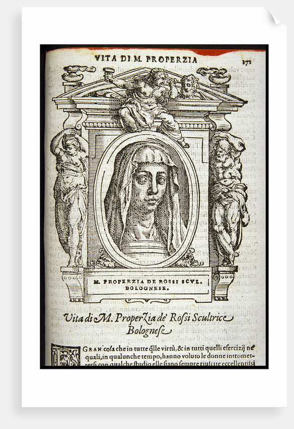 Properzia de Rossi, ca 1568 by Anonymous