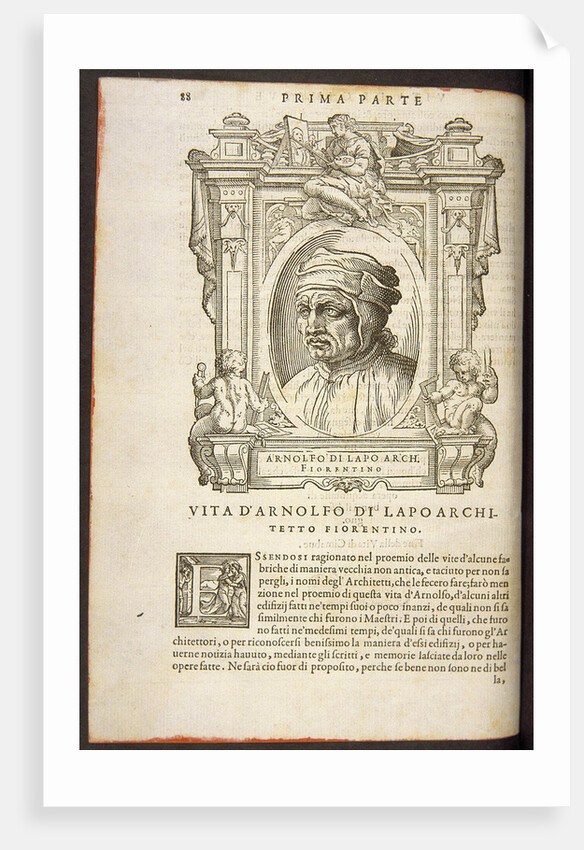 Arnolfo di Cambio, ca 1568 by Anonymous