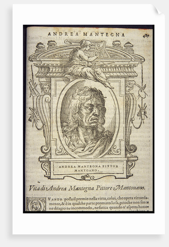 Andrea Mantegna, ca 1568 by Anonymous