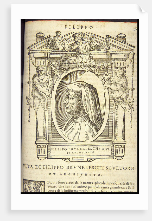 Filippo Brunelleschi, ca 1568 by Anonymous