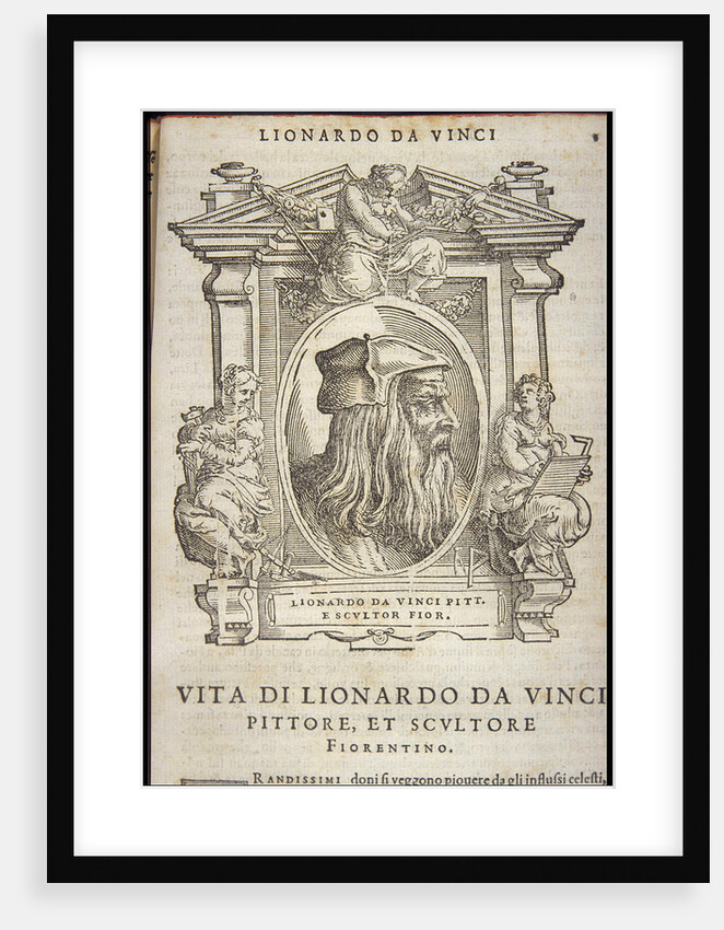 Leonardo da Vinci, ca 1568 by Anonymous