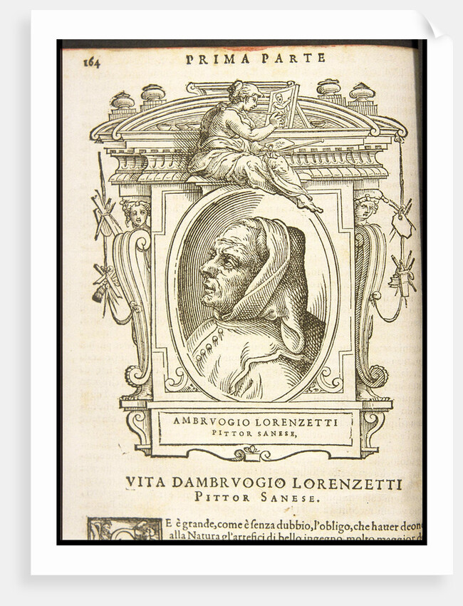 Ambrogio Lorenzetti, ca 1568 by Anonymous