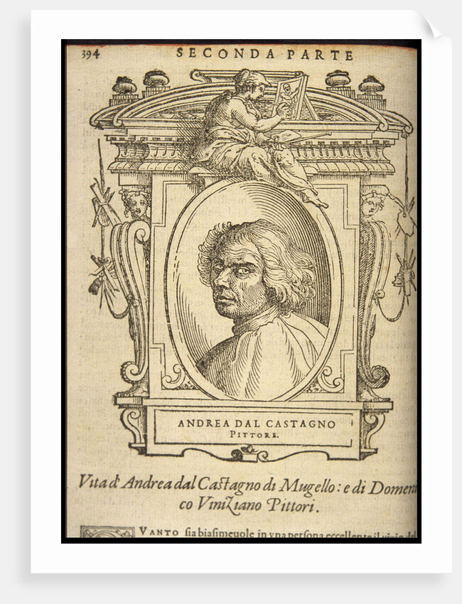 Andrea del Castagno, ca 1568 by Anonymous