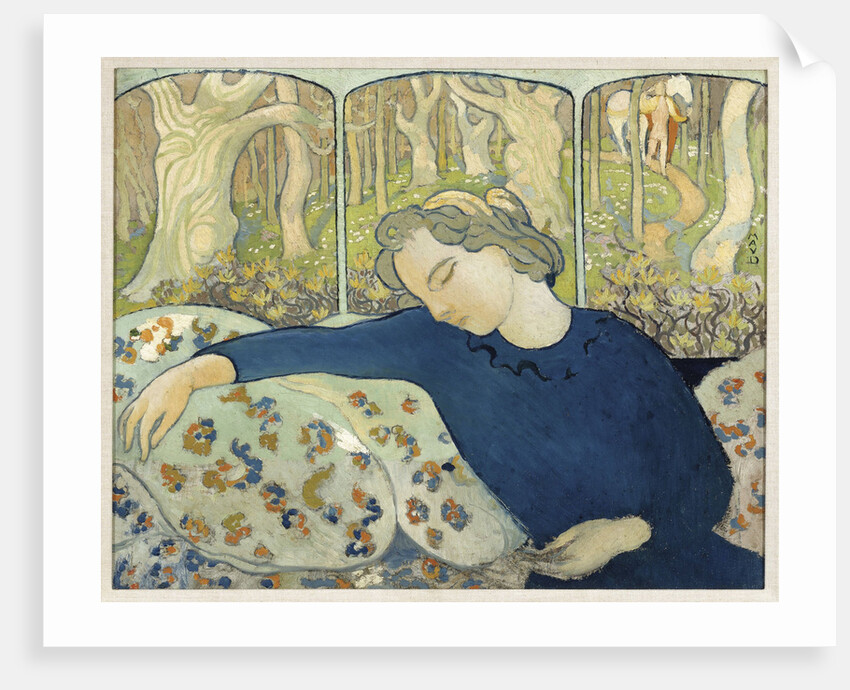 La Dormeuse au Bois Magique, 1892 by Anonymous