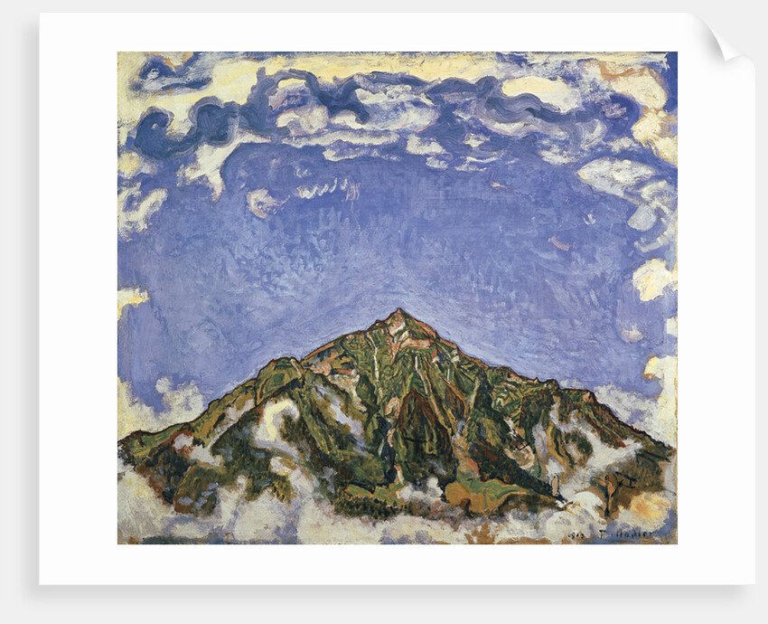 Mount Niesen Seen from Heustrich, 1910 by Anonymous