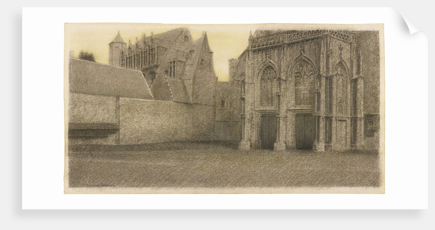 A Bruges. Un Portail, ca 1904 by Anonymous