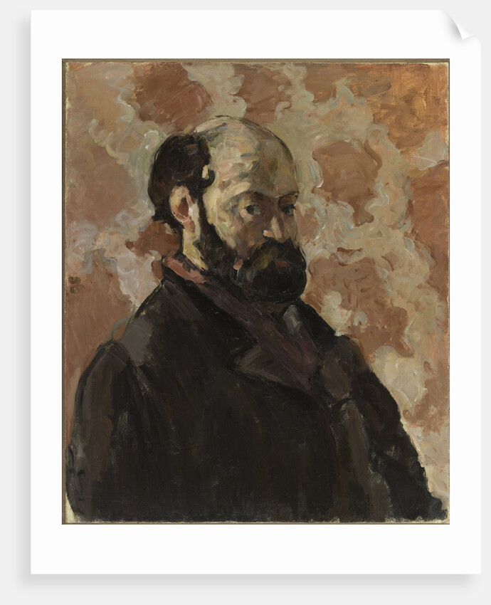Self-Portrait (Portrait de lartiste au fond rose), c. 1875 by Anonymous