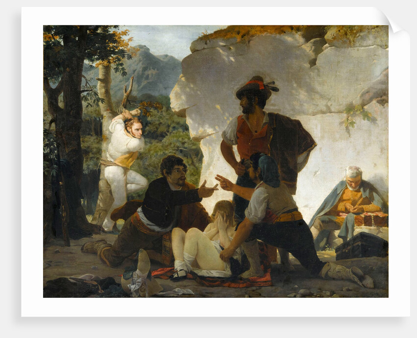Les Brigands romains (The Roman Bandits), 1831 by Anonymous