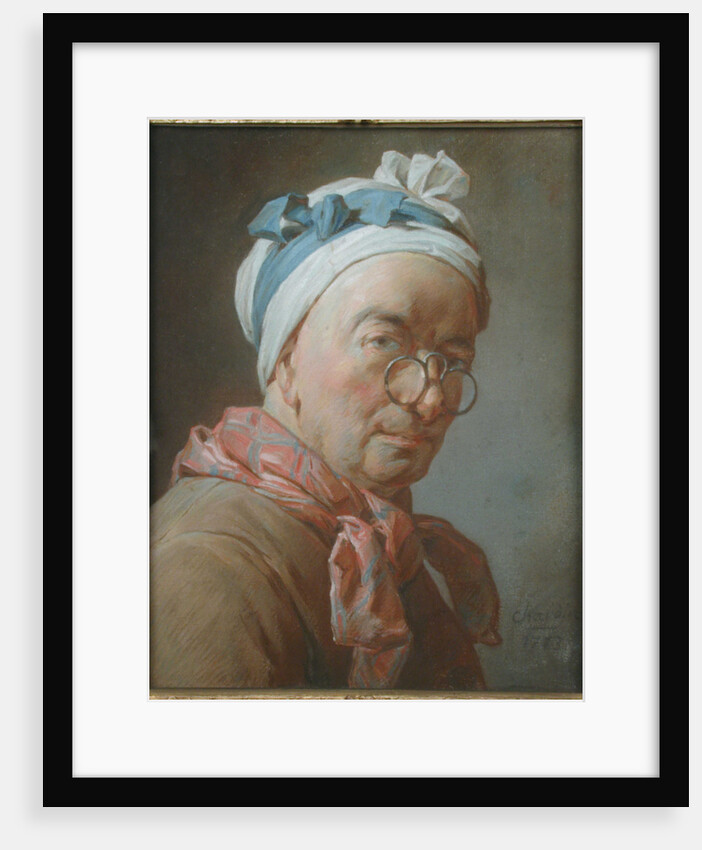 Self-portrait with spectacles, 1773 by Anonymous