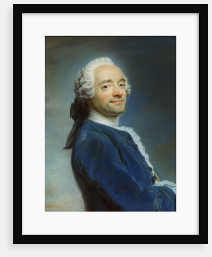 Autoportrait au jabot de dentelle (Self-portrait with Lace), c. 1750 by Anonymous