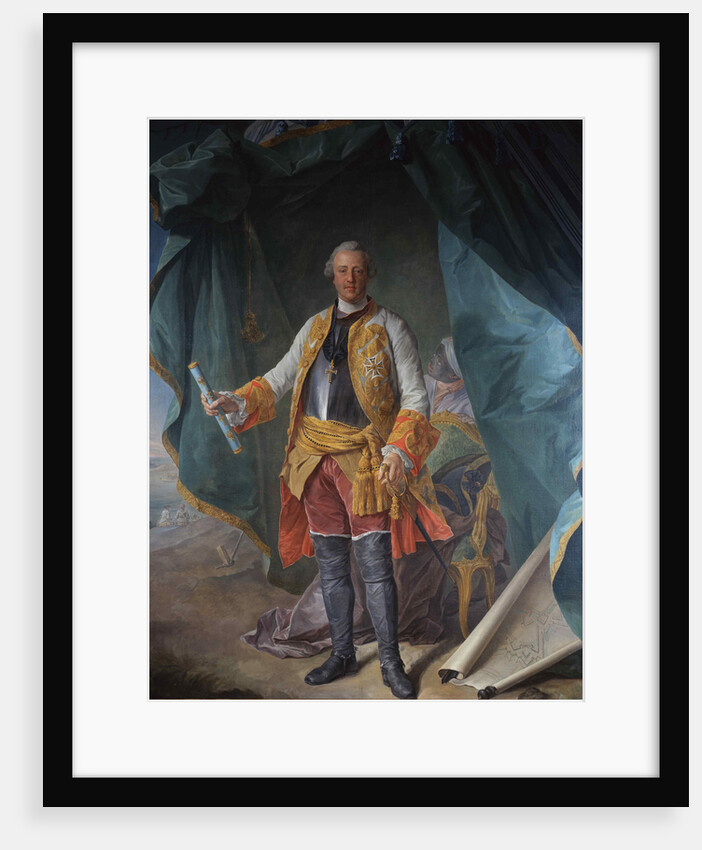 Portrait of Prince Charles Alexander of Lorraine, Mid of the 18th century by Anonymous
