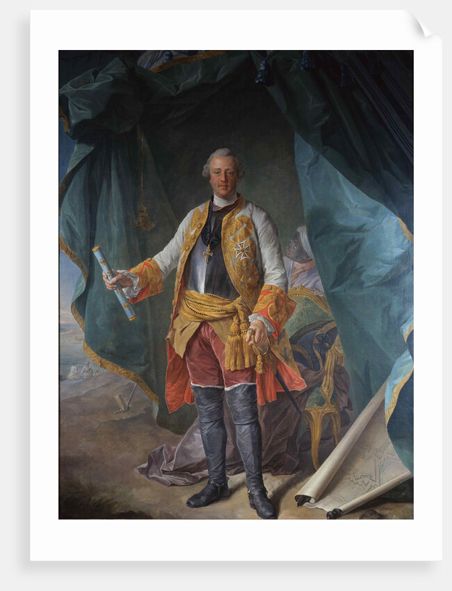 Portrait of Prince Charles Alexander of Lorraine, Mid of the 18th century by Anonymous