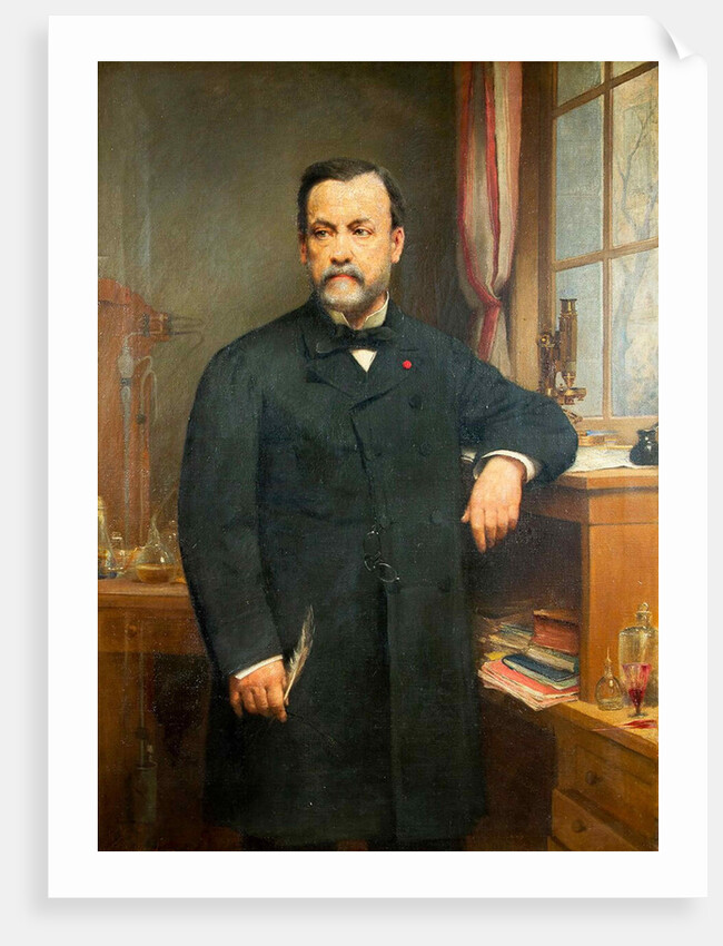 Portrait of Louis Pasteur by Anonymous