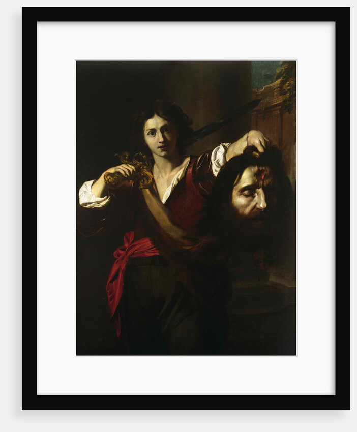 David with the Head of Goliath, ca. 1628-1629 by Anonymous
