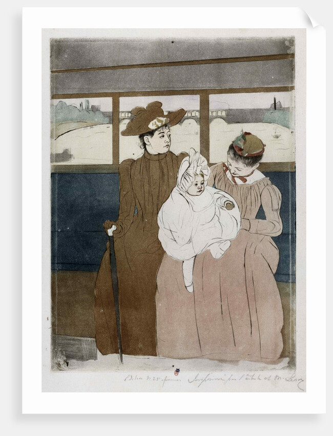 In the Omnibus, 1890-1891 by Anonymous