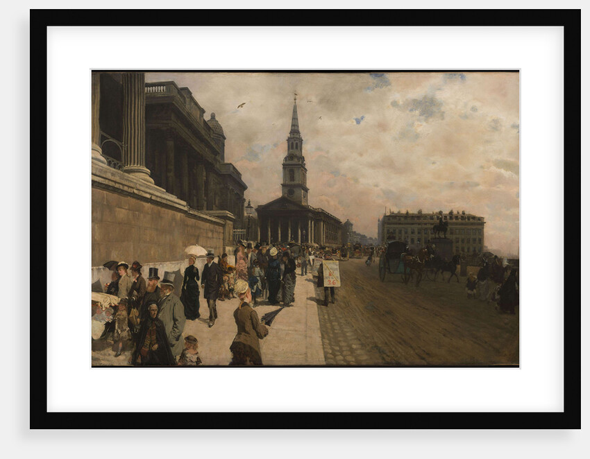 The National Gallery, London, 1877 by Anonymous