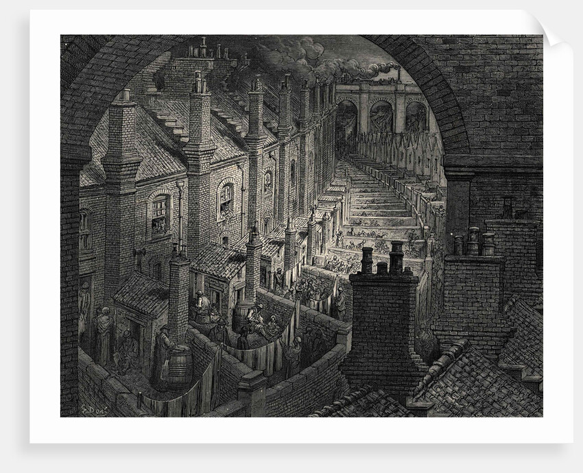 Over London - By Rail, 1872 by Anonymous