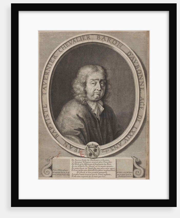 Portrait of Jean-Baptiste Tavernier, 1679 by Anonymous