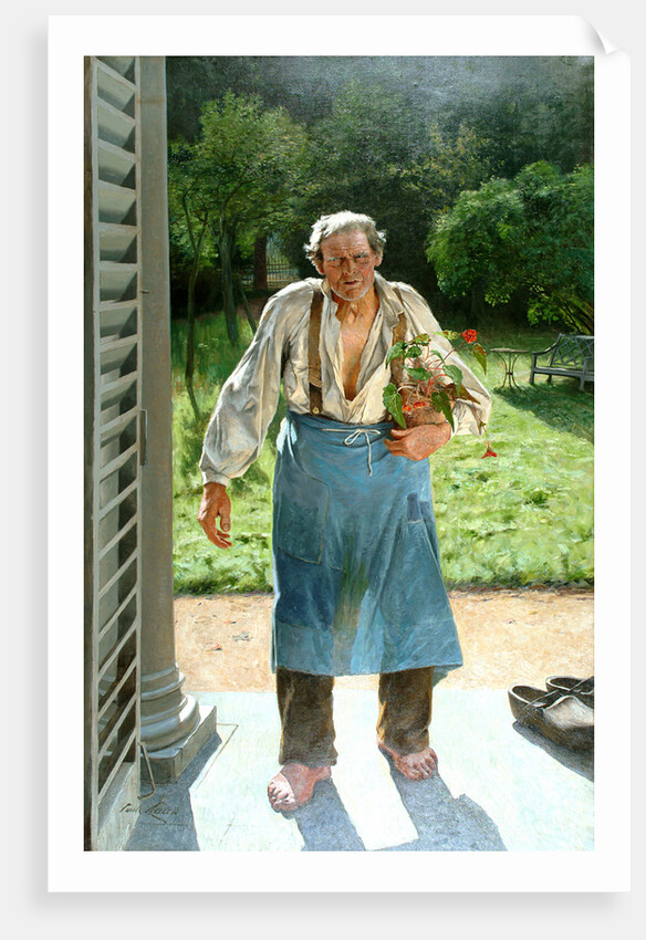Le Vieux Jardinier (The Old Gardener), 1885 by Anonymous