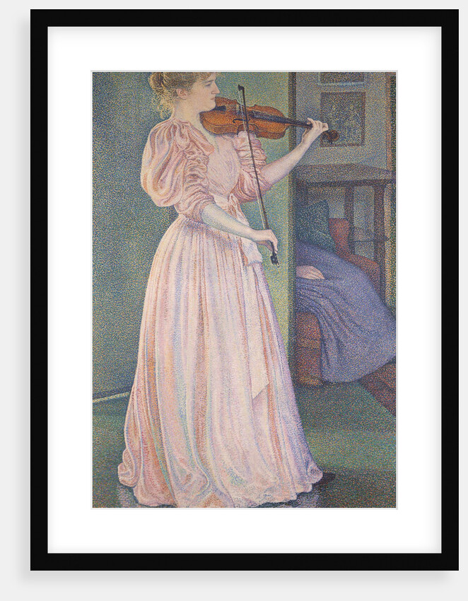 Portrait of the violinist Irma Sèthe, 1894 by Anonymous