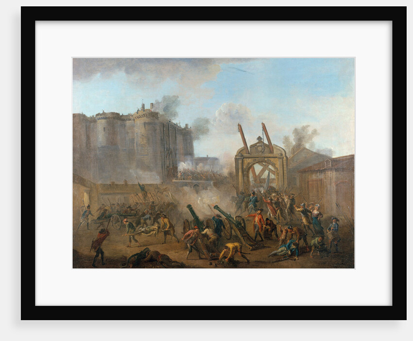 The Storming of the Bastille on 14 July 1789, c. 1789 by Anonymous