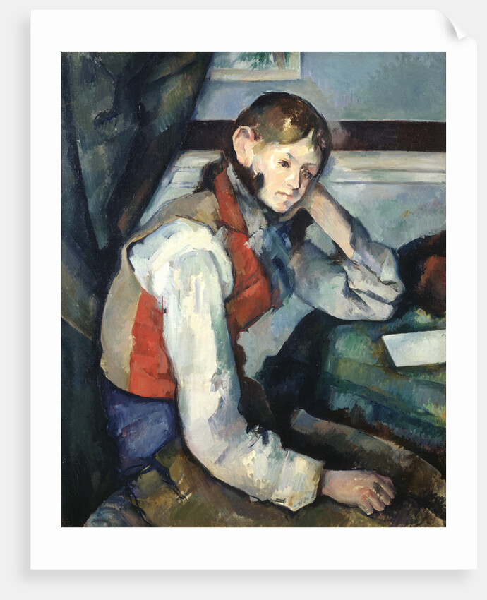 The Boy in the Red Vest (Le garçon au gilet rouge), 1888-1890 by Anonymous