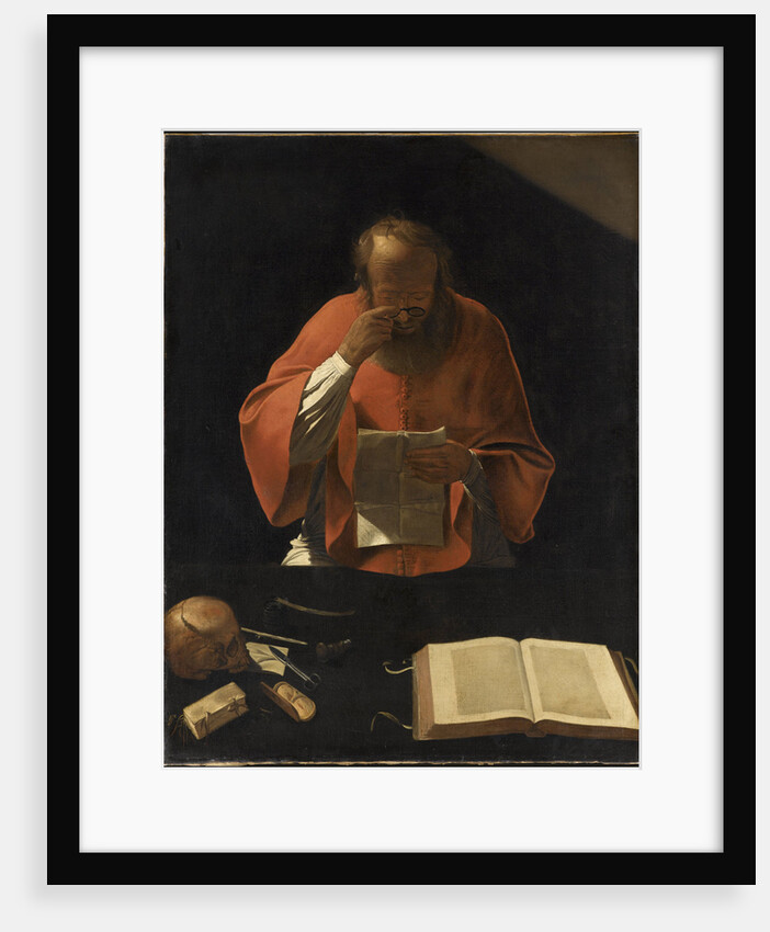 Saint Jerome reading, c. 1650 by Anonymous