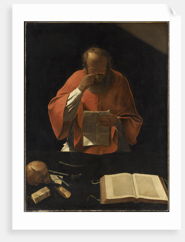 Saint Jerome reading, c. 1650 by Anonymous