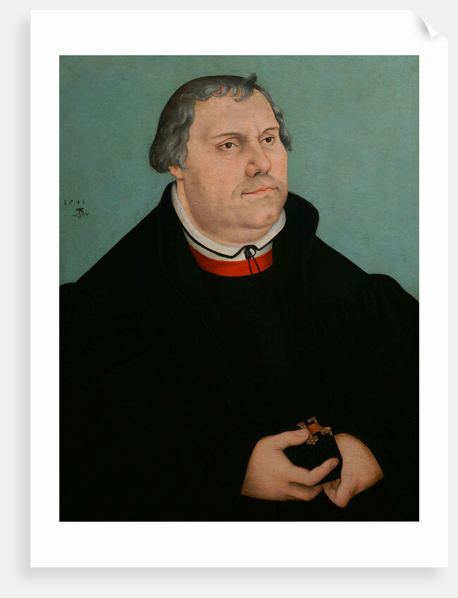 Portrait of Martin Luther, 1546 by Anonymous