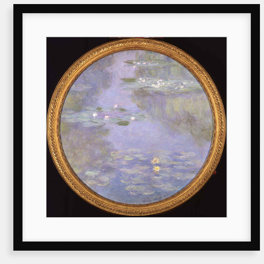 Nymphéas, harmonie bleue, 1908 by Anonymous