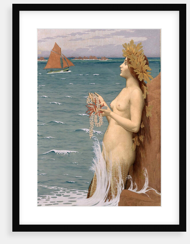 The Siren (La Sirène), 1896 by Anonymous