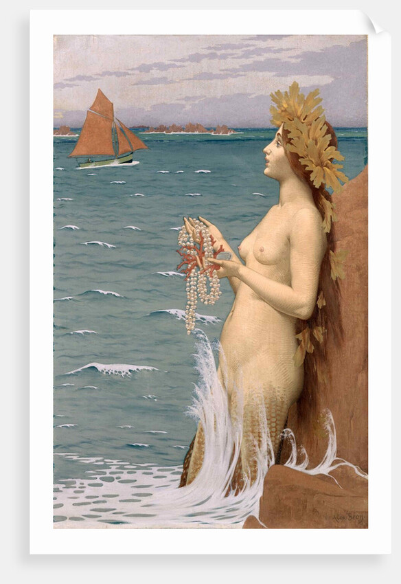 The Siren (La Sirène), 1896 by Anonymous