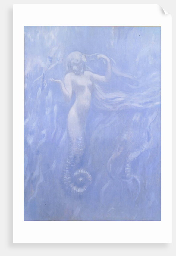 Femme hippocampe (Seahorse woman), 1898 by Anonymous