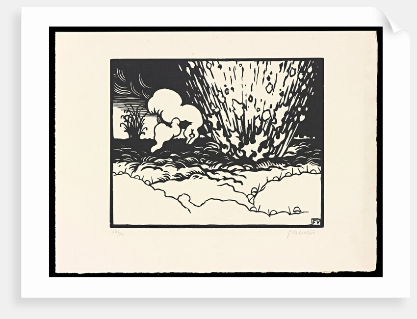 The Trench (La Tranchée), 1915-1916 by Anonymous
