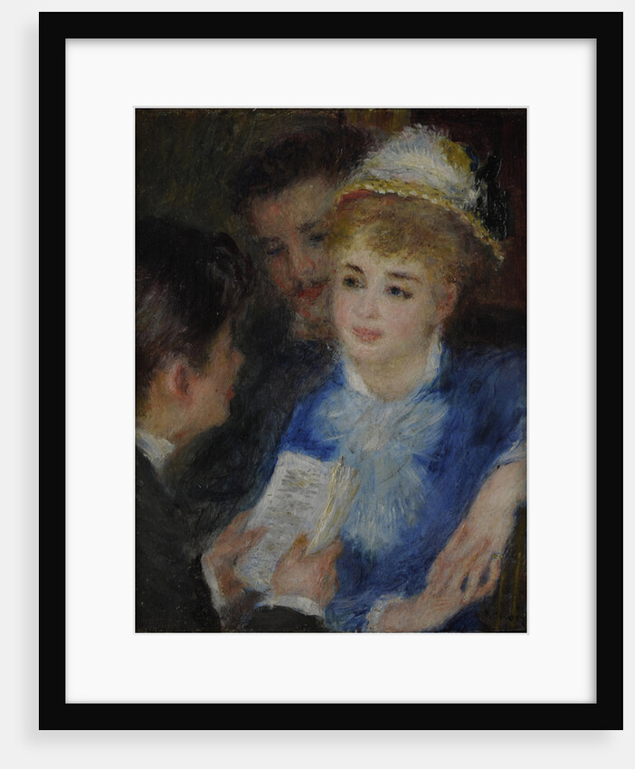 La Lecture du rôle (Play reading), 1876-1877 by Anonymous