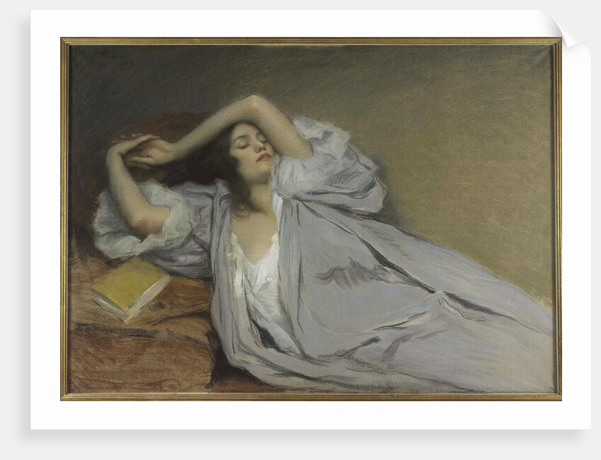 Femme étendue sur un divan, 1899 by Anonymous