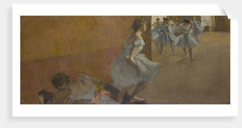 Danseuses montant un escalier, 1886-1890 by Anonymous