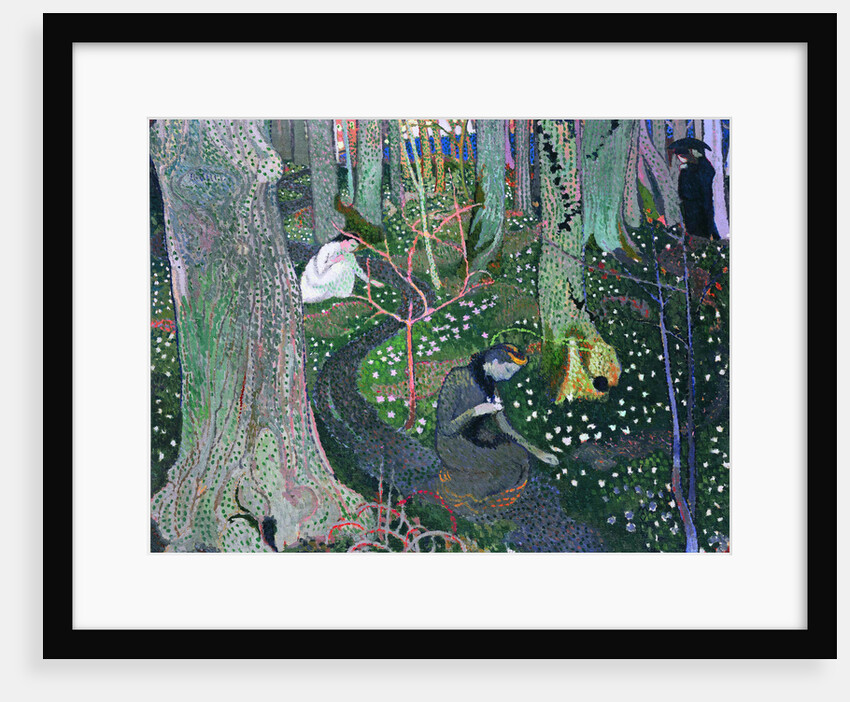 April (The anemones), 1891 by Anonymous
