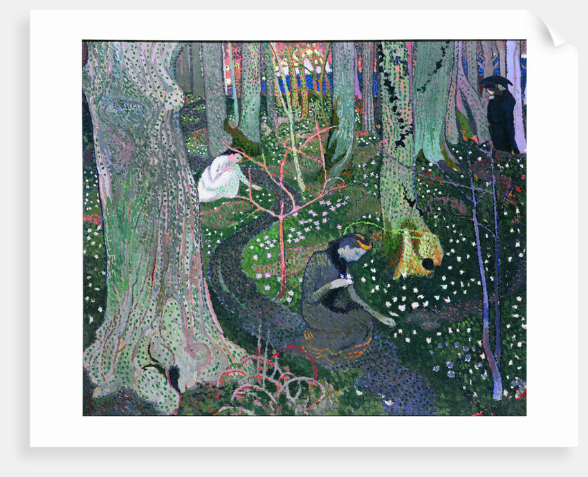 April (The anemones), 1891 by Anonymous