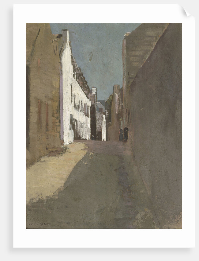 Rue à Douarnenez, c. 1880 by Anonymous