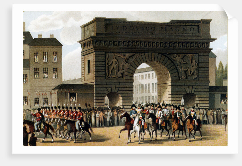 The Entry of the Emperor Alexander I into Paris, 1814, 1897 by Anonymous