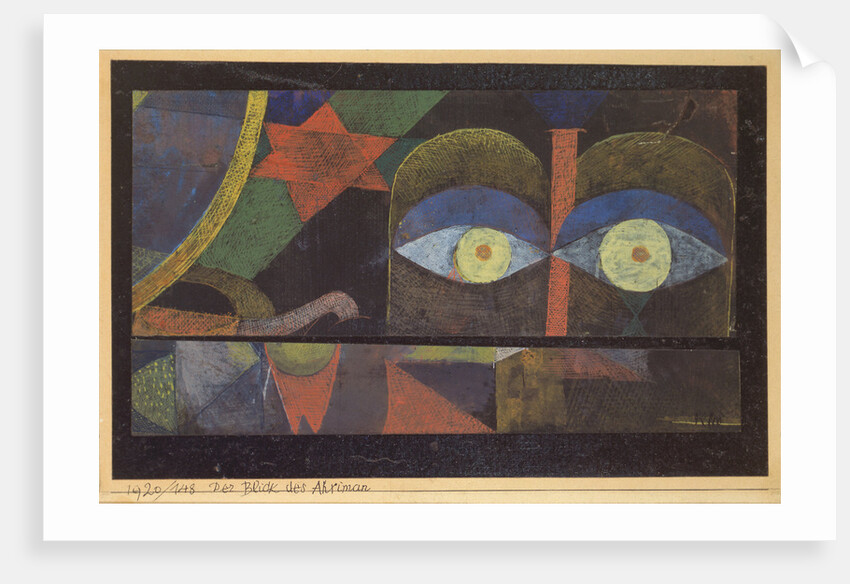 The Gaze of Ahriman, 1920 by Anonymous