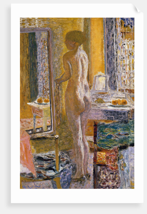 Nude in front of a mirror, 1931 by Pierre Bonnard