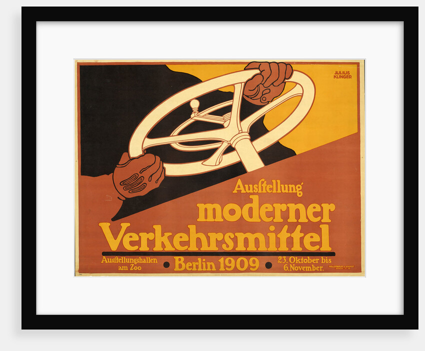 Exhibition of modern means of transport, 1909 by Anonymous