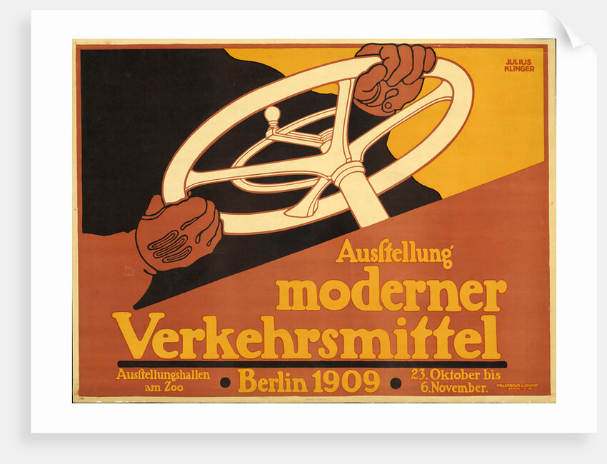 Exhibition of modern means of transport, 1909 by Anonymous
