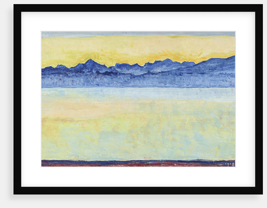Lake Geneva early in the Morning, 1918 by Anonymous